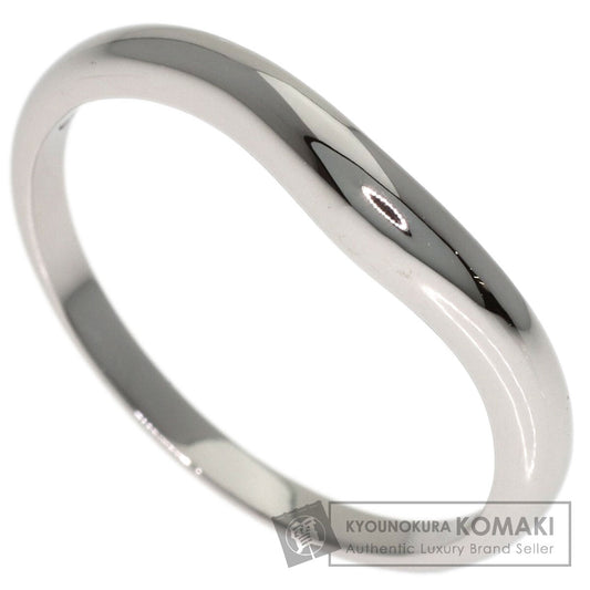 BVLGARI Curved band Ring Platinum PT950 Ladies [Used]