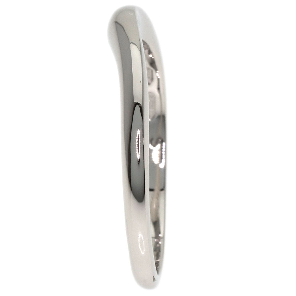 BVLGARI Curved band Ring Platinum PT950 Ladies [Used]