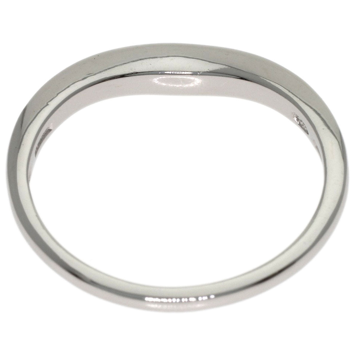 BVLGARI Curved band Ring Platinum PT950 Ladies [Used]