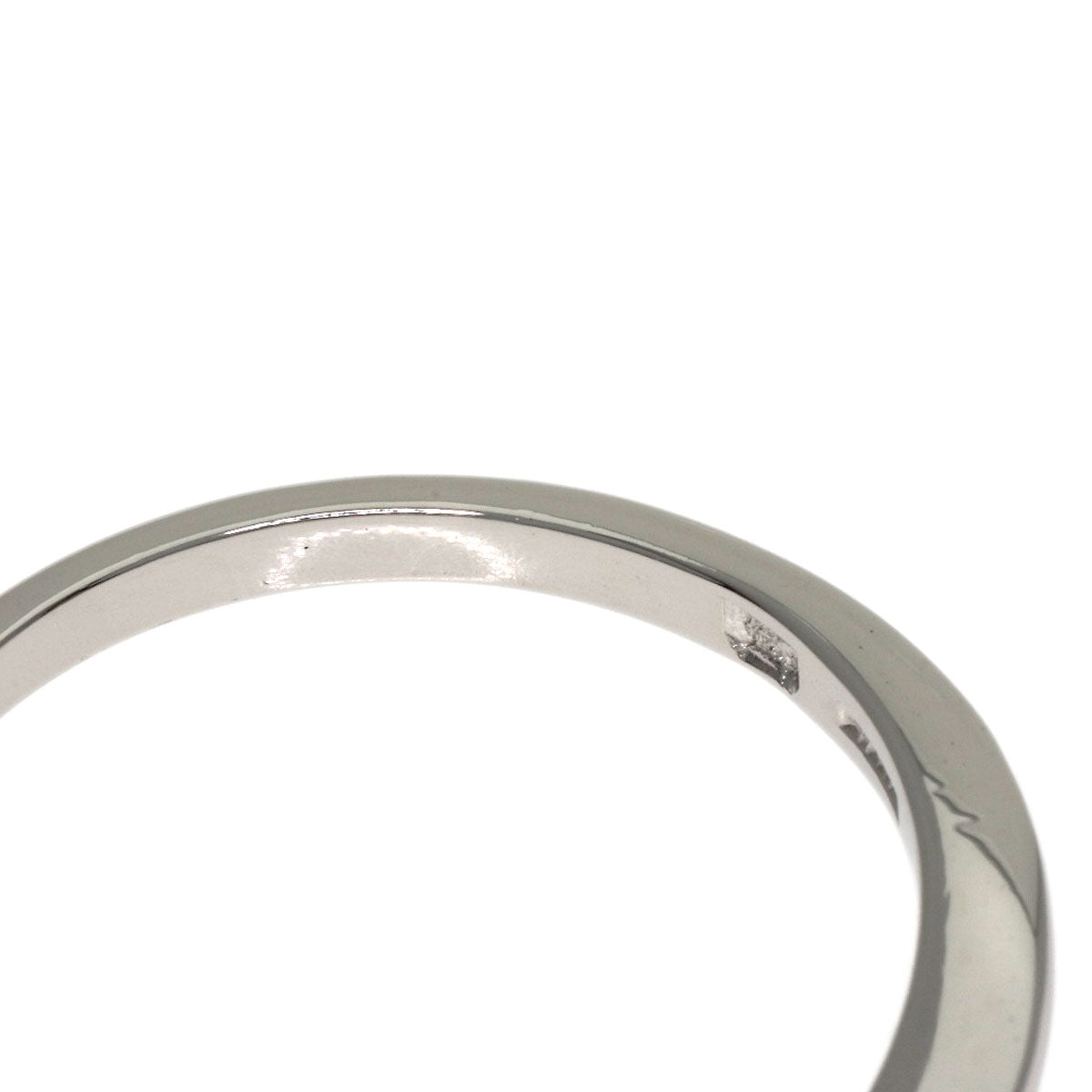 BVLGARI Curved band Ring Platinum PT950 Ladies [Used]
