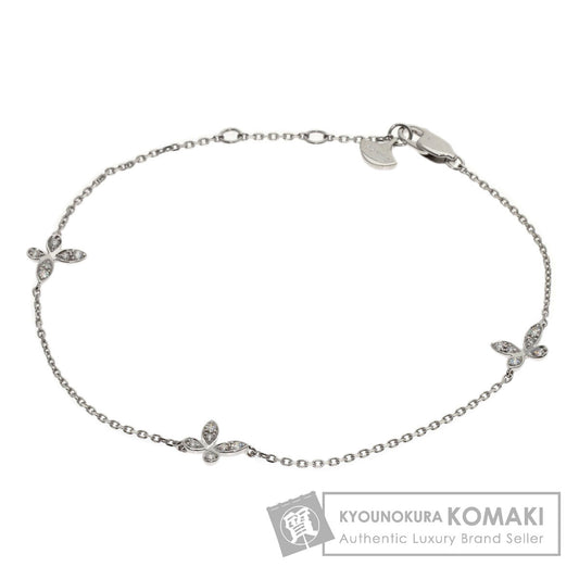 GRAFF Pavé Butterfly Diamond Petite Bracelet K18 White Gold Ladies [Used]