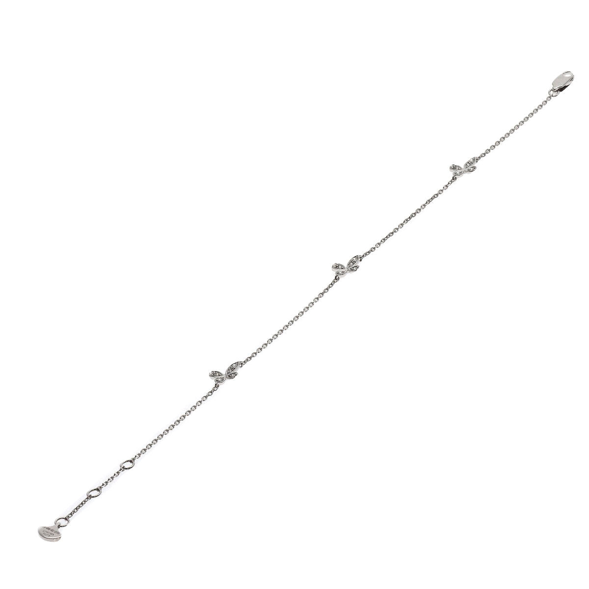 GRAFF Pavé Butterfly Diamond Petite Bracelet K18 White Gold Ladies [Used]