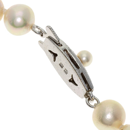 TASAKI Pearl Pearl 2 series Necklace Silver Ladies [Used]