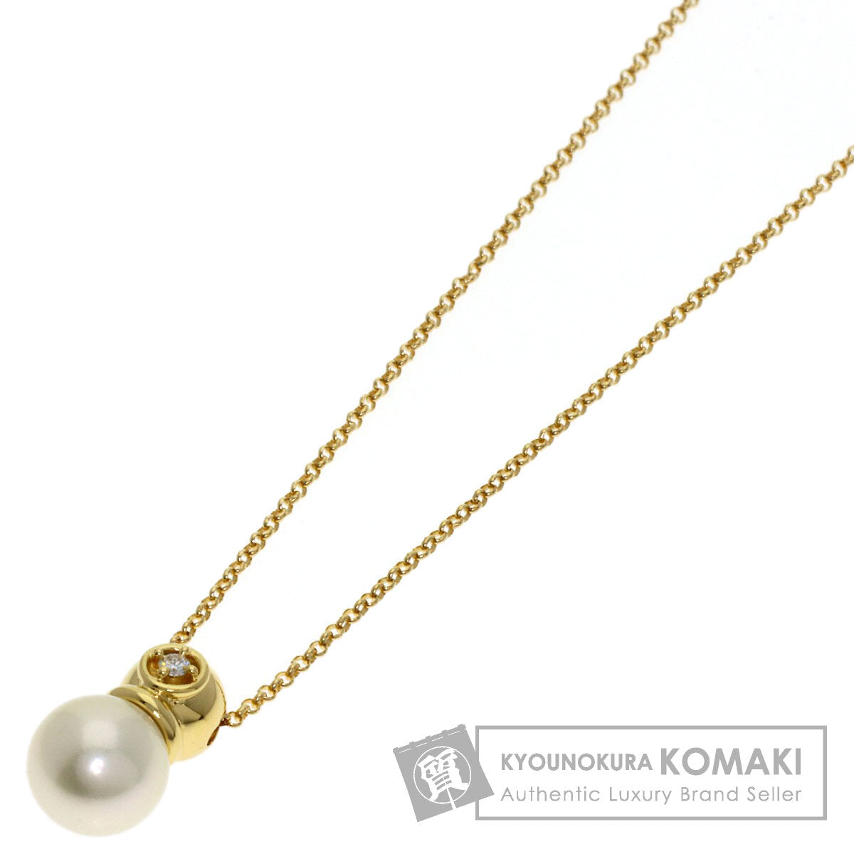 TASAKI Pearl Pearl Necklace K18 Yellow Gold Ladies [Used]