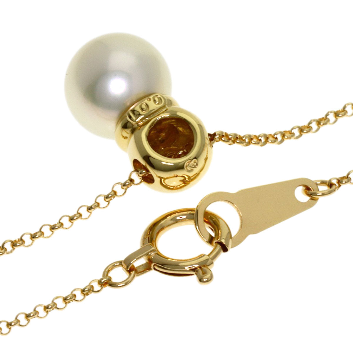 TASAKI Pearl Pearl Necklace K18 Yellow Gold Ladies [Used]