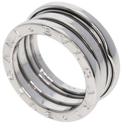 BVLGARI B.zero1 3 band #52 Ring K18 White Gold Ladies [Used]
