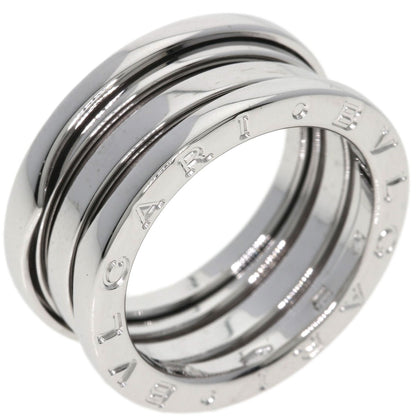 BVLGARI B.zero1 3 band #52 Ring K18 White Gold Ladies [Used]