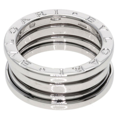 BVLGARI B.zero1 3 band #52 Ring K18 White Gold Ladies [Used]