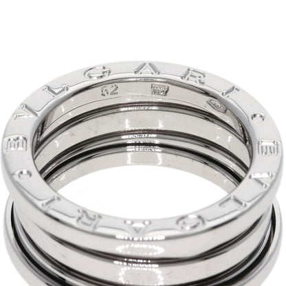 BVLGARI B.zero1 3 band #52 Ring K18 White Gold Ladies [Used]