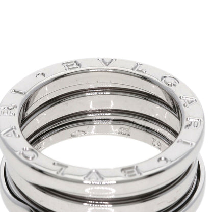BVLGARI B.zero1 3 band #52 Ring K18 White Gold Ladies [Used]