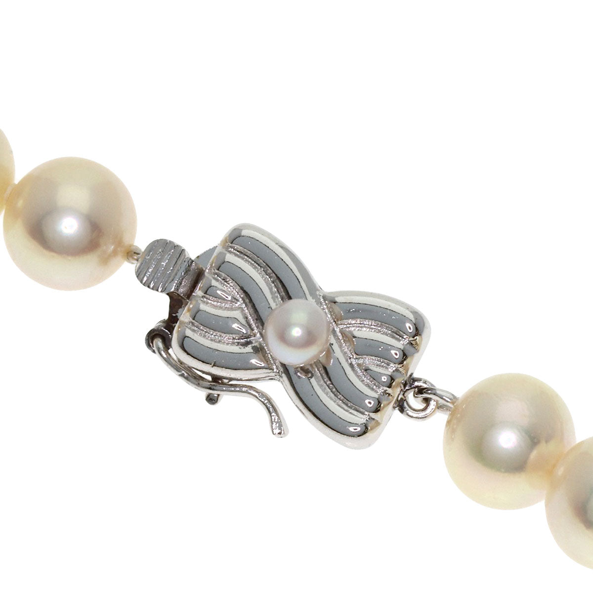 TASAKI Akoya pearl Pearl Necklace Silver Ladies [Used]