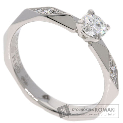 Boucheron Facet Diamond F-VVS1 3EX #51 Ring Platinum PT950 Ladies [Used]