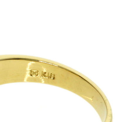 MIKIMOTO Topaz Ring K18 Yellow Gold Ladies [Used]