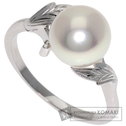 MIKIMOTO Pearl Pearl Ring K18 White Gold Ladies [Used]