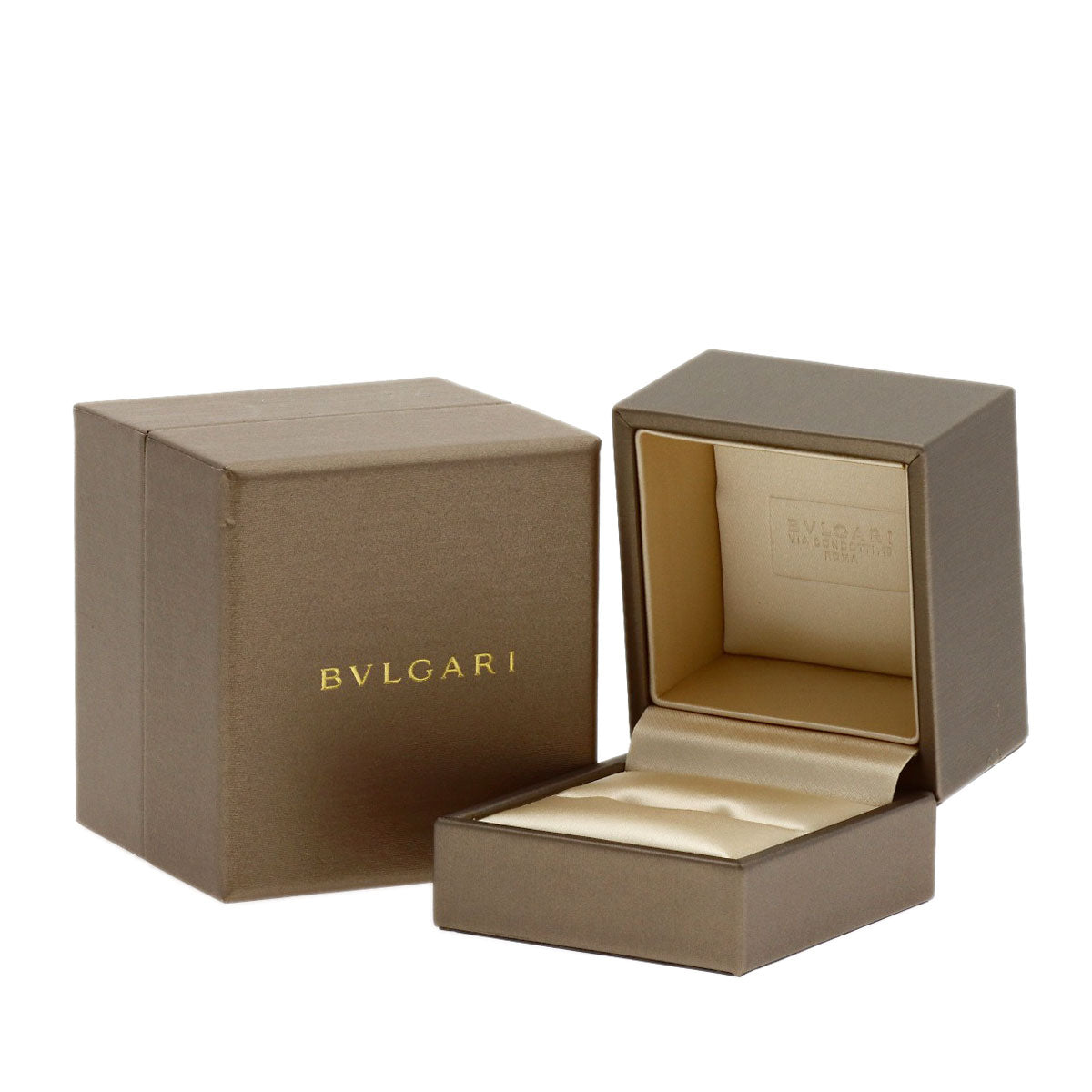 BVLGARI B.zero1 1 band #48 Ring K18 Pink Gold Ladies [Used]