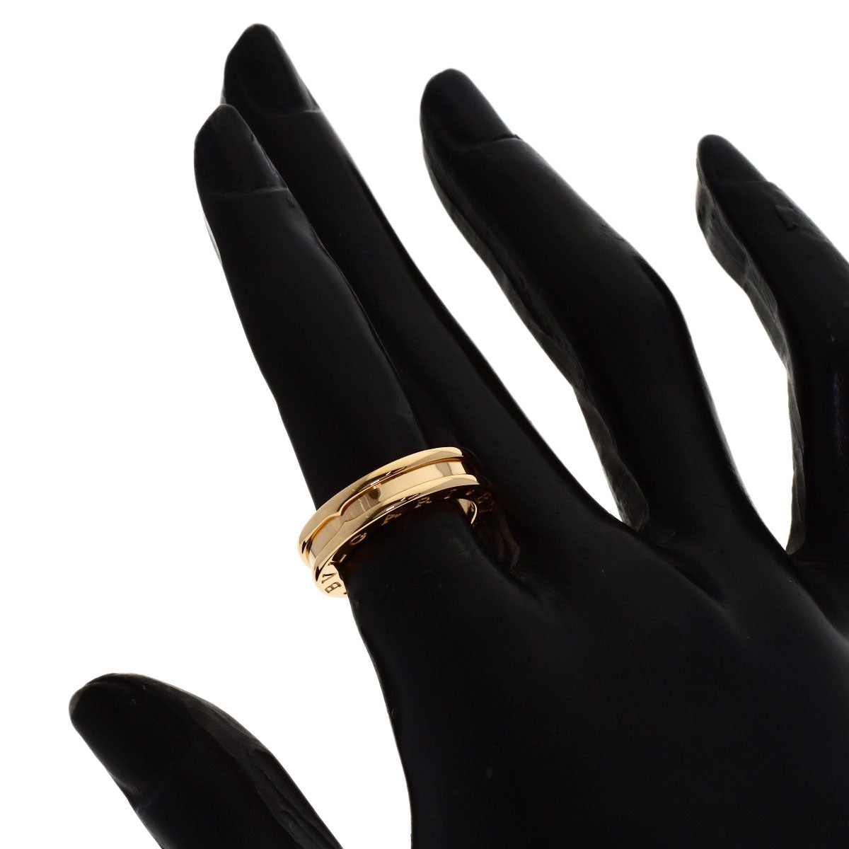 BVLGARI B.zero1 1 band #48 Ring K18 Pink Gold Ladies [Used]