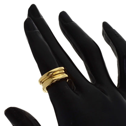 BVLGARI B.zero1 2 Band #48 Ring K18 Yellow Gold Ladies [Used]