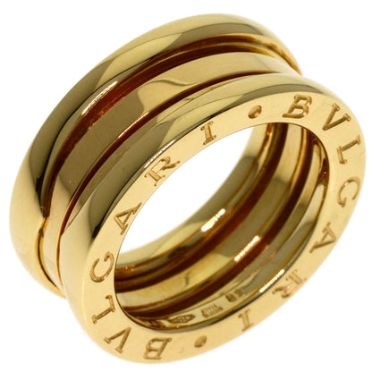 BVLGARI B.zero1 2 Band #48 Ring K18 Yellow Gold Ladies [Used]