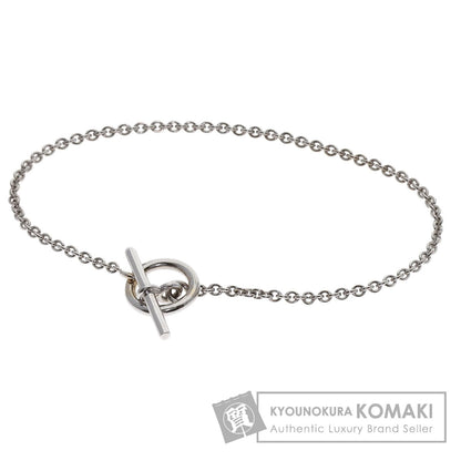 HERMES Mini Shane Dunkle Bracelet K18 White Gold Ladies [Used]