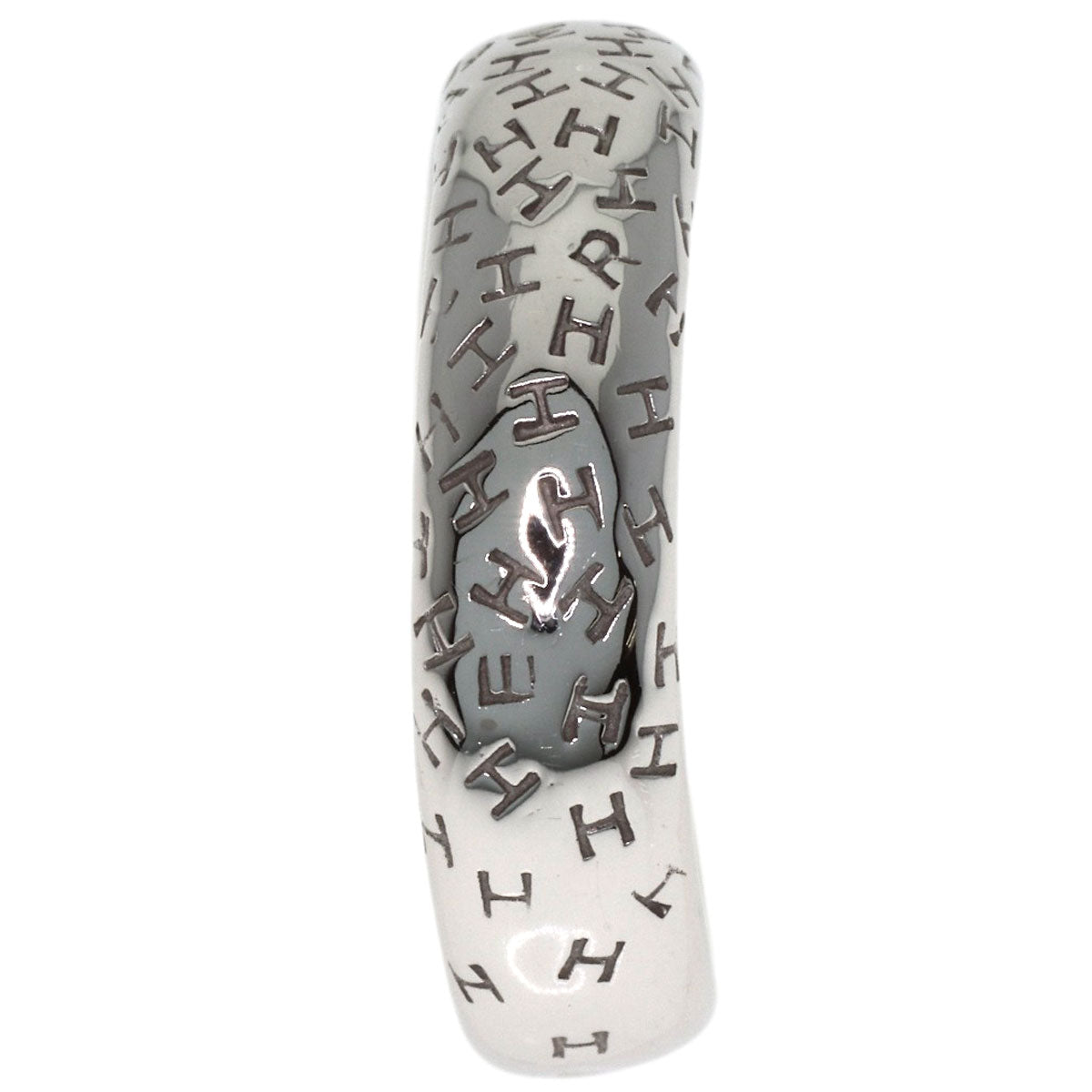HERMES Touboo #54 Ring K18 White Gold Ladies [Used]