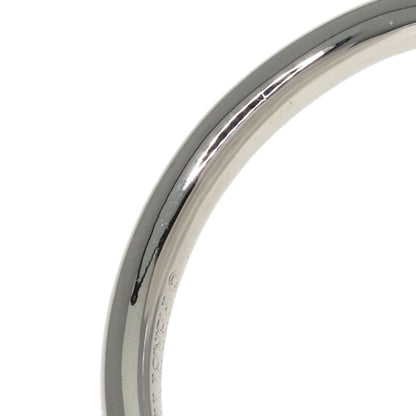 TIFFANY&Co. Curved Band Diamond Ring Platinum PT950 Ladies [Used]