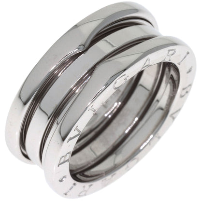 BVLGARI B.zero1 2 Band #51 Ring K18 White Gold Ladies [Used]