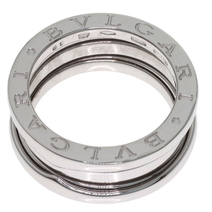 BVLGARI B.zero1 2 Band #51 Ring K18 White Gold Ladies [Used]