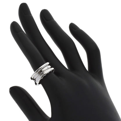 BVLGARI B.zero1 2 Band #51 Ring K18 White Gold Ladies [Used]