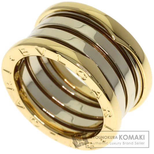 BVLGARI B.zero1 4-band Ginza Limited Edition #50 Ring K18 Yellow Gold K18 White GoldLadies [Used]