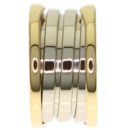 BVLGARI B.zero1 4-band Ginza Limited Edition #50 Ring K18 Yellow Gold K18 White GoldLadies [Used]