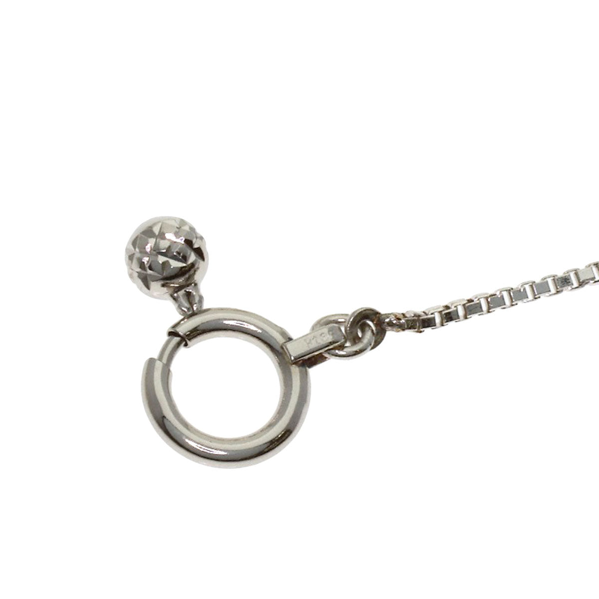 TASAKI Chain with Akoya Pearl 0.3" Necklace K18 White Gold Ladies [Used]