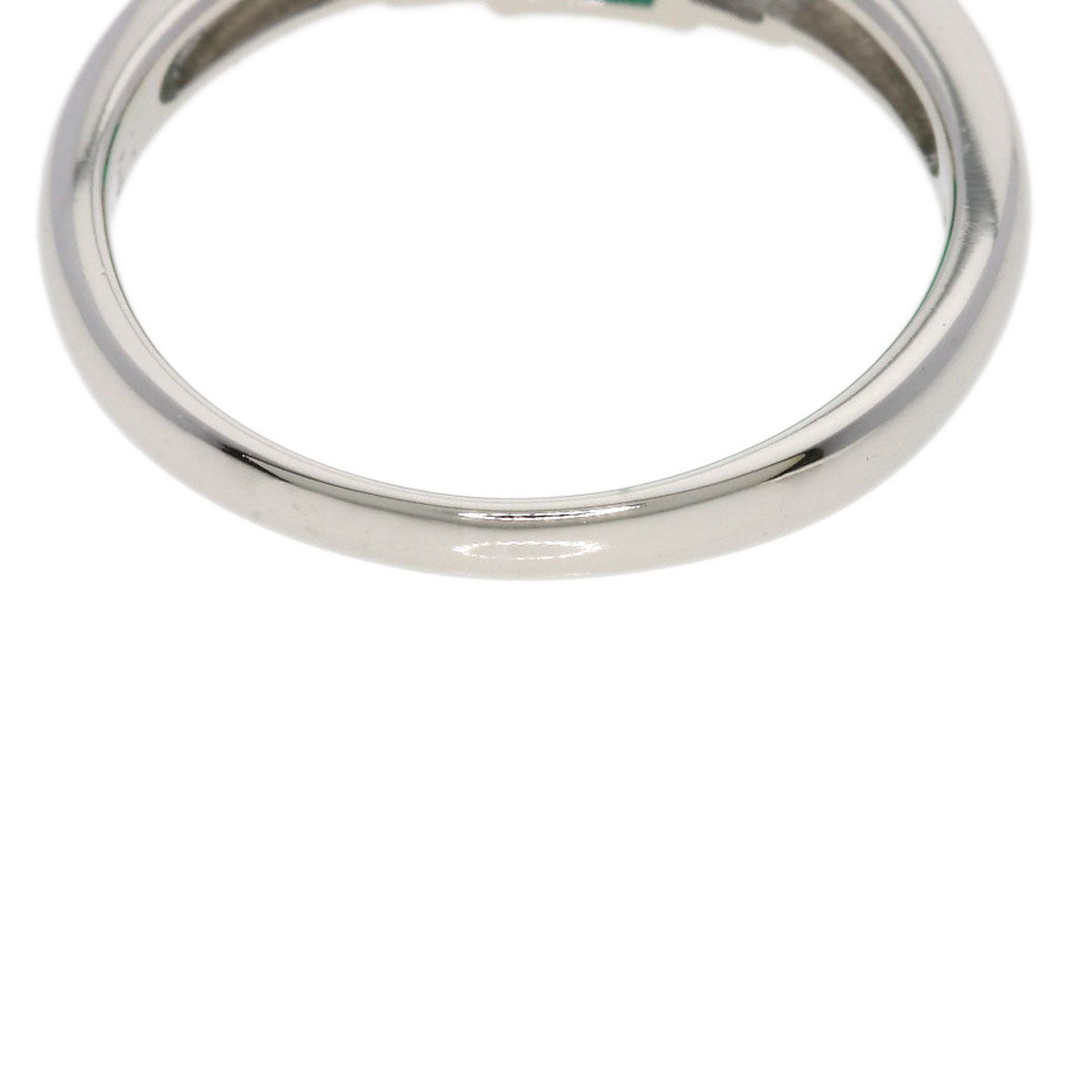 TASAKI Emerald Diamond Ring Platinum PT900 Ladies [Used]