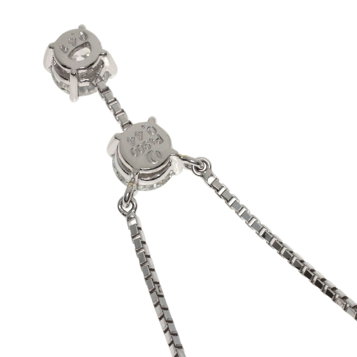 TASAKI Diamond Necklace Platinum PT900 PT850Ladies [Used]