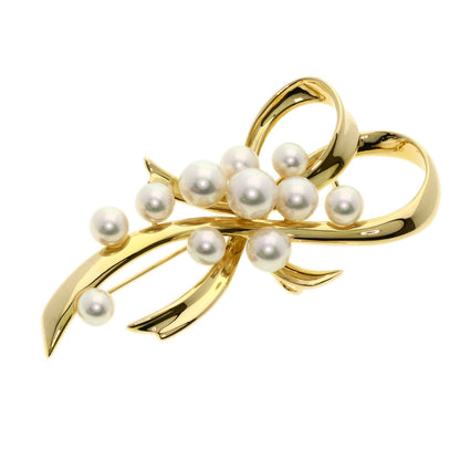 TASAKI Pearl Pearl Brooch K18 Yellow Gold Ladies [Used]