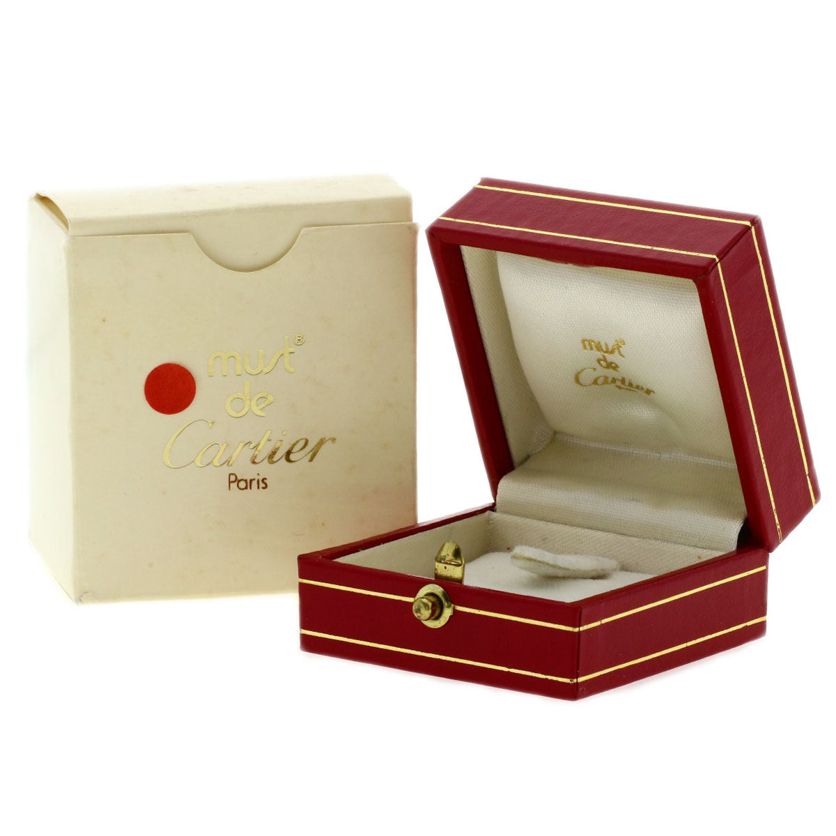 CARTIER Trinity #52 Ring K18 Yellow Gold 18K Pink GoldLadies [Used]