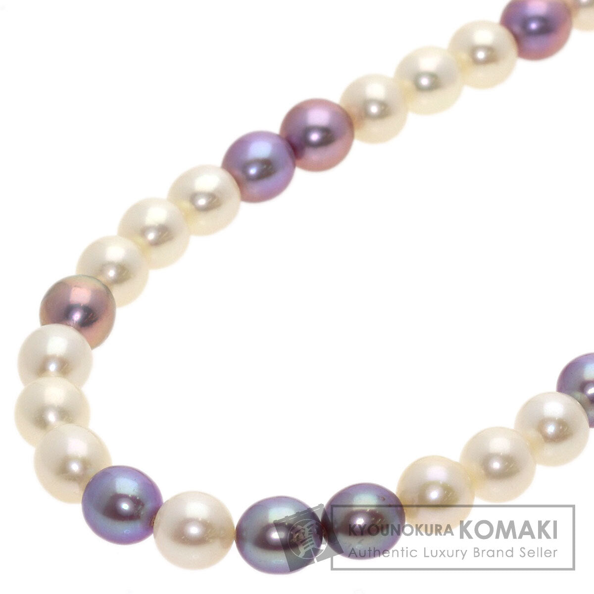 TASAKI Pearl Pearl Diamond Pendant top K18 White Gold Ladies [Used]