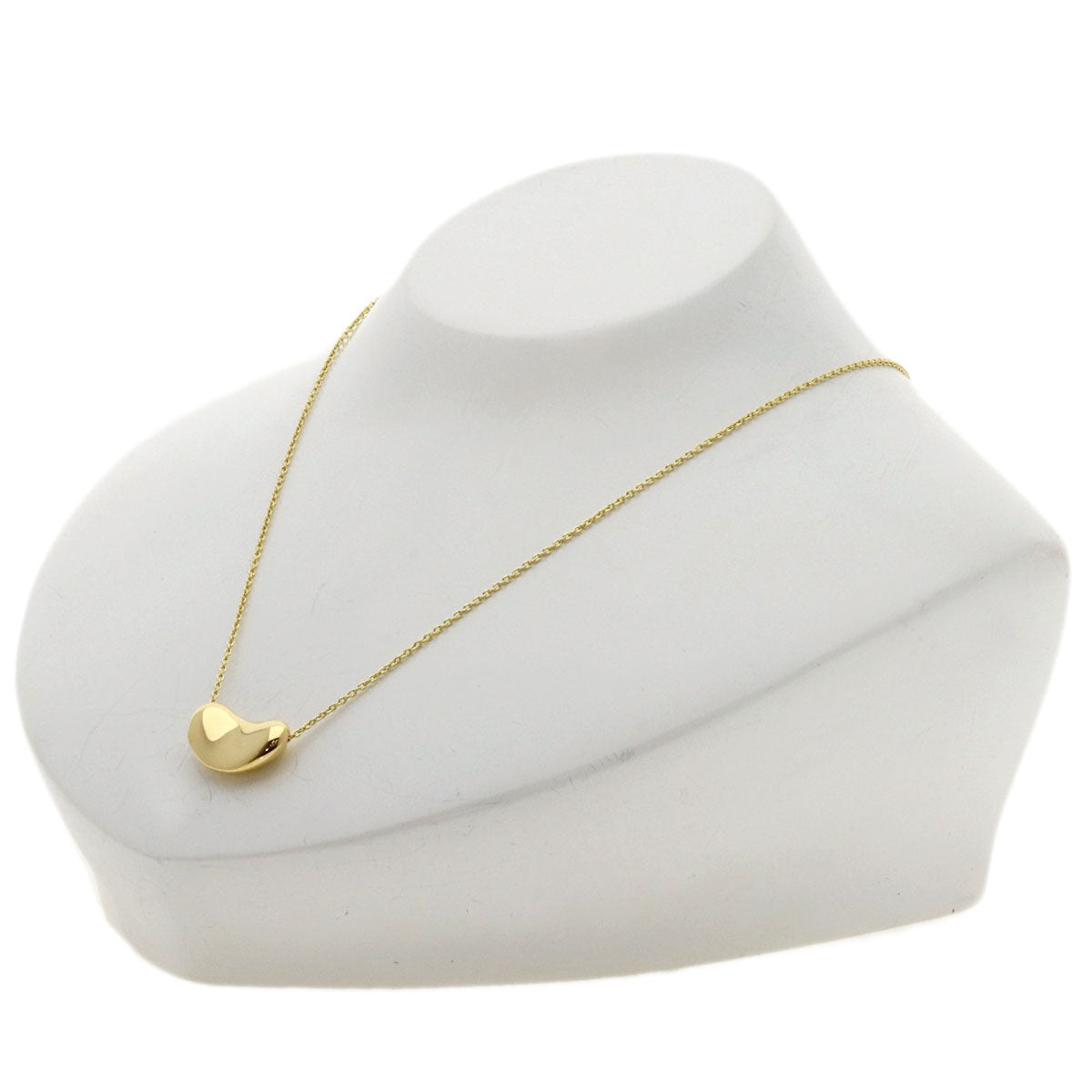 TIFFANY&Co. Bean Necklace K18 Yellow Gold Ladies [Used]