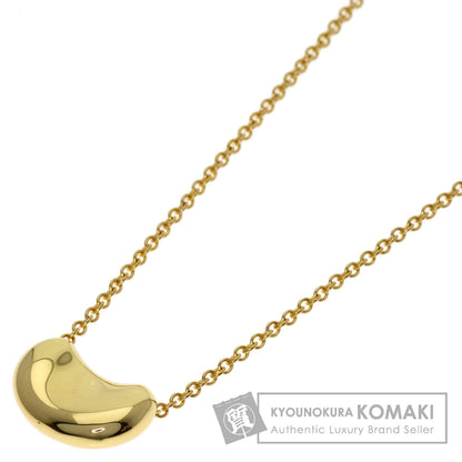 TIFFANY&Co. Bean Necklace K18 Yellow Gold Ladies [Used]