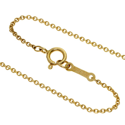 TIFFANY&Co. Bean Necklace K18 Yellow Gold Ladies [Used]