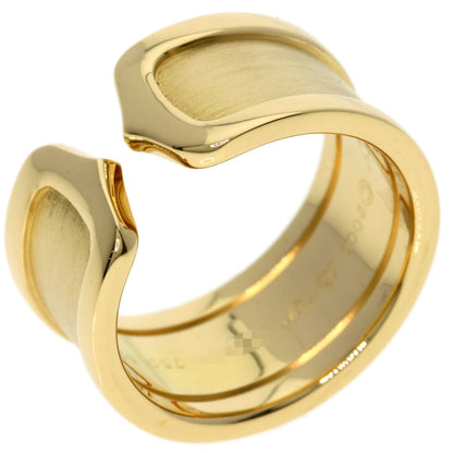 CARTIER C2 ring LM # 52 Ring K18 Yellow Gold Ladies [Used]