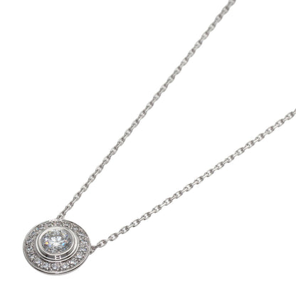 CARTIER Damour Diamond LM Necklace K18 White Gold Ladies [Used]