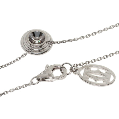 CARTIER Damour Diamond LM Necklace K18 White Gold Ladies [Used]