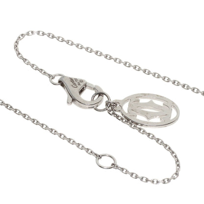 CARTIER Damour Diamond LM Necklace K18 White Gold Ladies [Used]