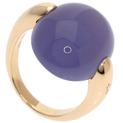 Pomellato Luna Chalcedony Ring K18 Pink Gold Ladies [Used]
