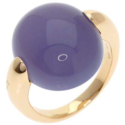 Pomellato Luna Chalcedony Ring K18 Pink Gold Ladies [Used]