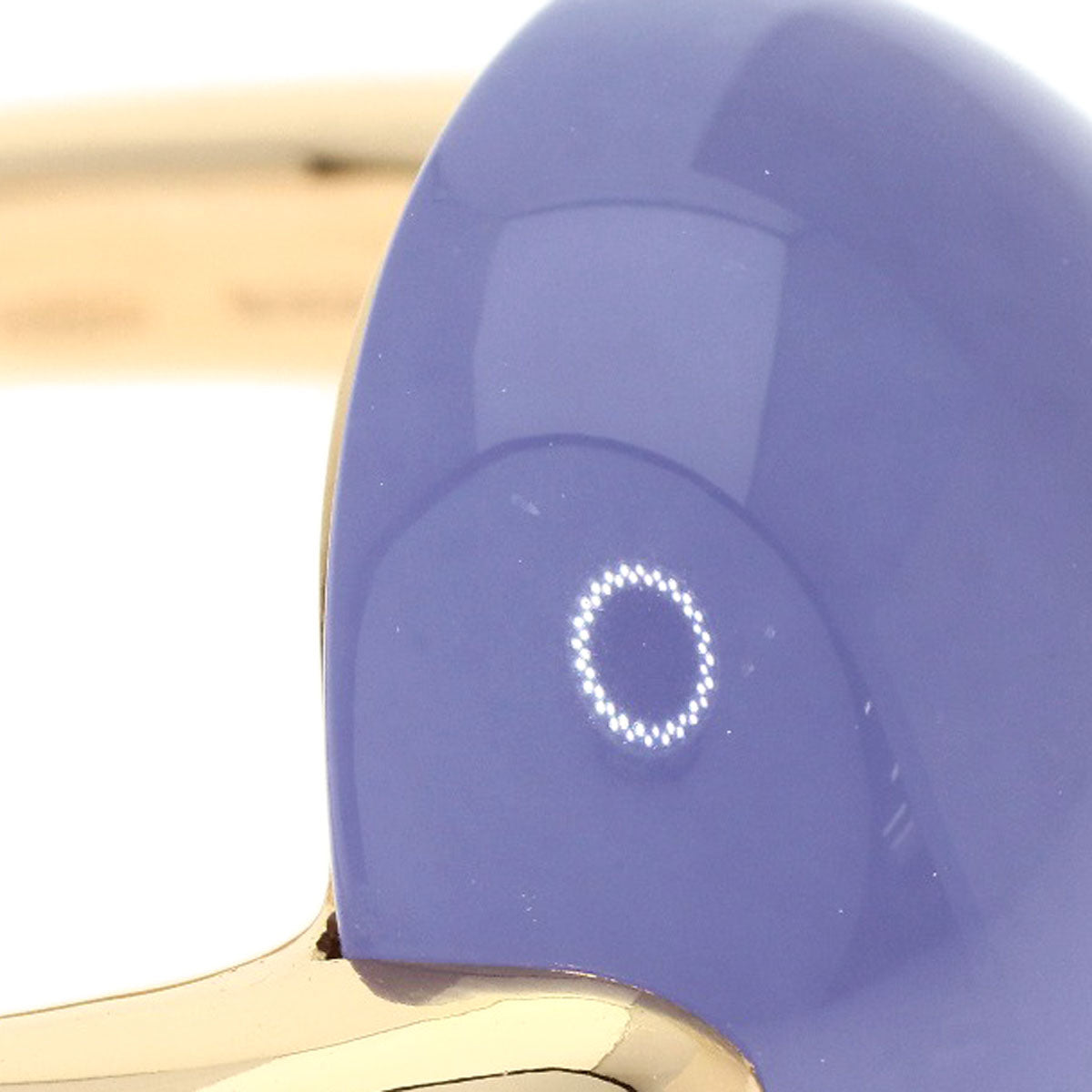 Pomellato Luna Chalcedony Ring K18 Pink Gold Ladies [Used]