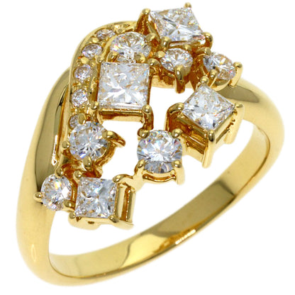 TASAKI Diamond Ring K18 Yellow Gold Ladies [Used]