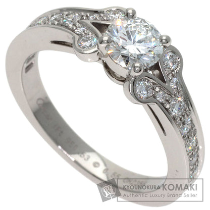 CARTIER Ballerina Diamond #53 Ring Platinum PT950 Ladies [Used]