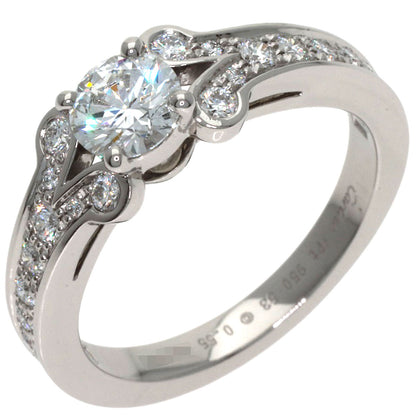CARTIER Ballerina Diamond #53 Ring Platinum PT950 Ladies [Used]