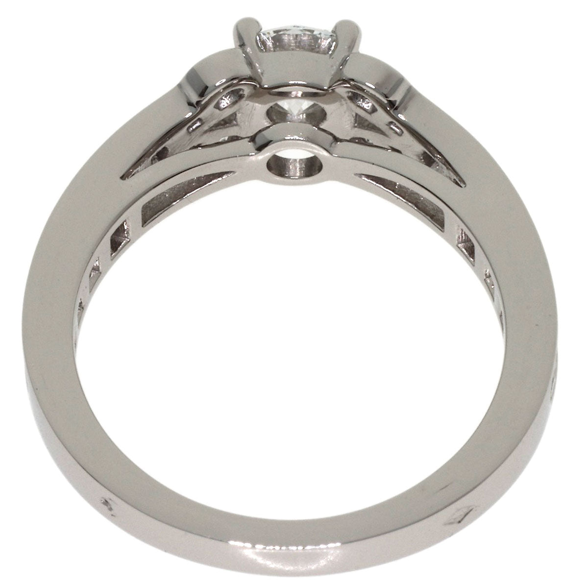 CARTIER Ballerina Diamond #53 Ring Platinum PT950 Ladies [Used]
